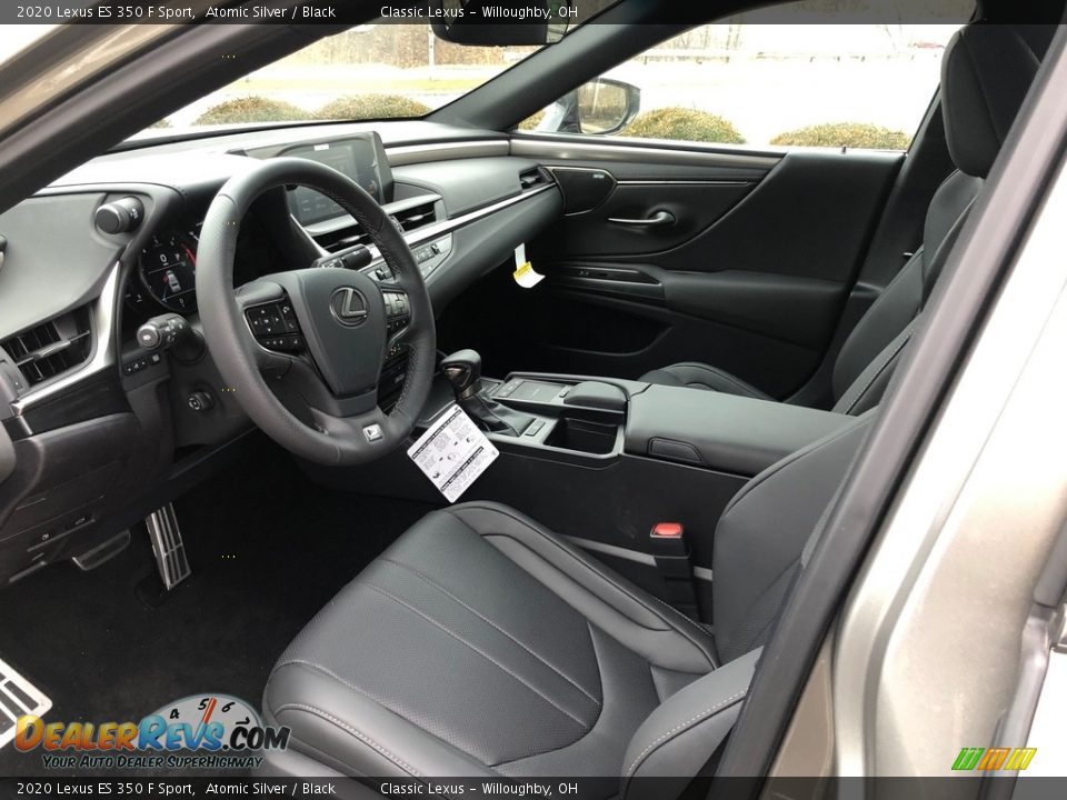 2020 Lexus ES 350 F Sport Atomic Silver / Black Photo #2