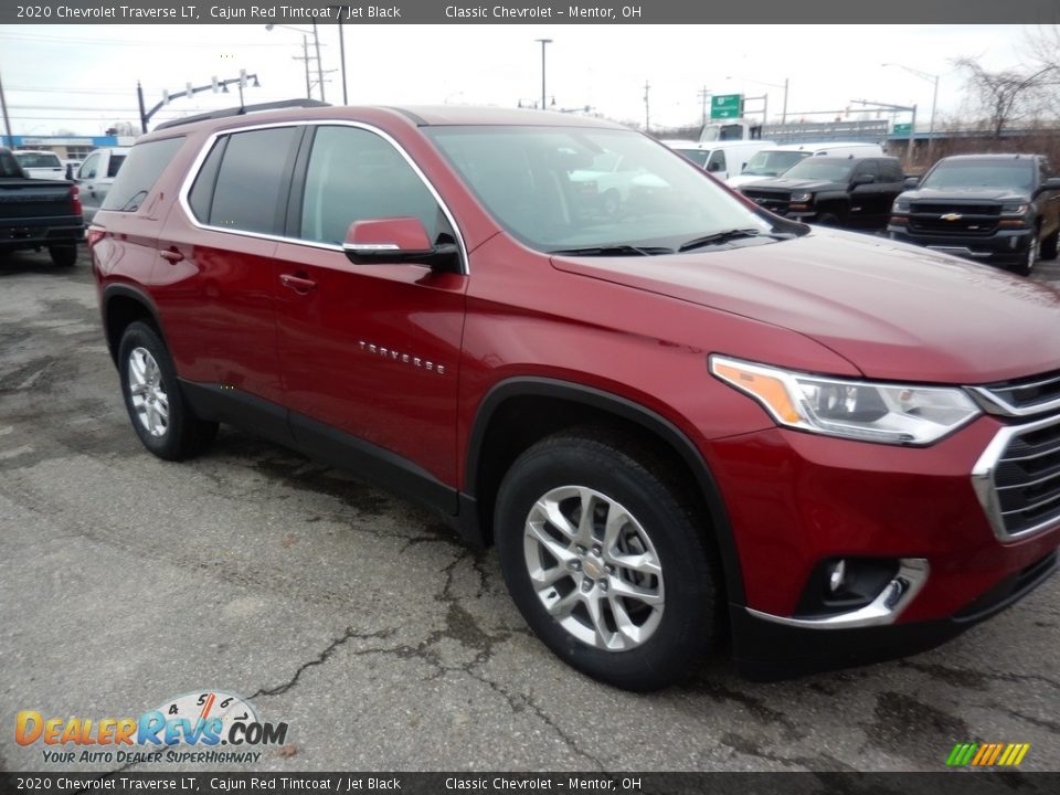 2020 Chevrolet Traverse LT Cajun Red Tintcoat / Jet Black Photo #3