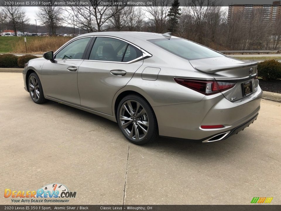 2020 Lexus ES 350 F Sport Atomic Silver / Black Photo #4