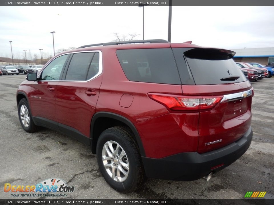 2020 Chevrolet Traverse LT Cajun Red Tintcoat / Jet Black Photo #5