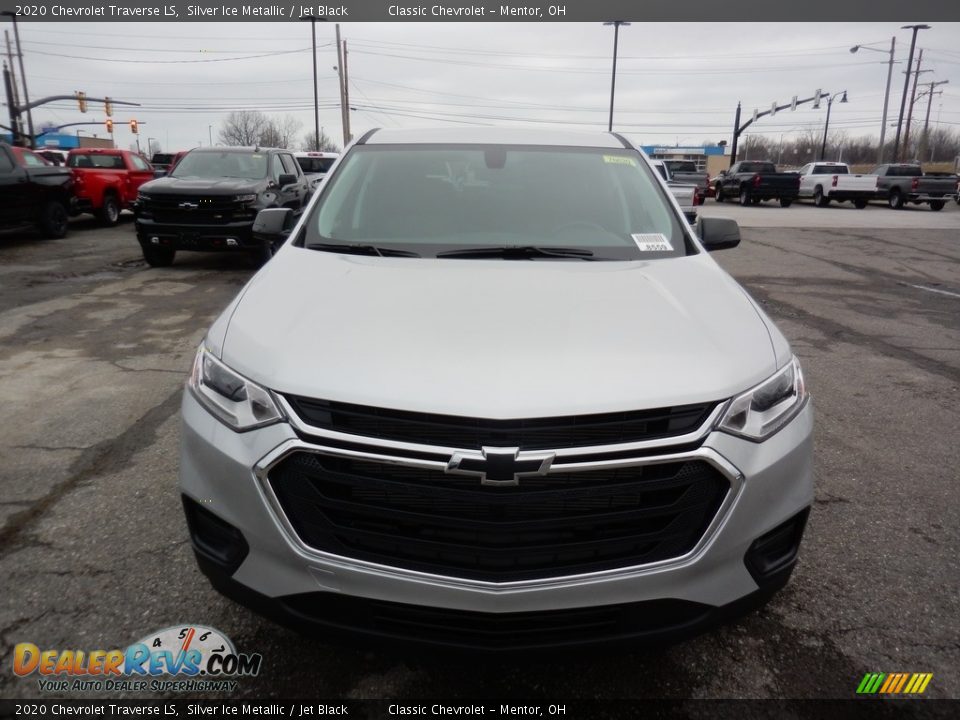 2020 Chevrolet Traverse LS Silver Ice Metallic / Jet Black Photo #2