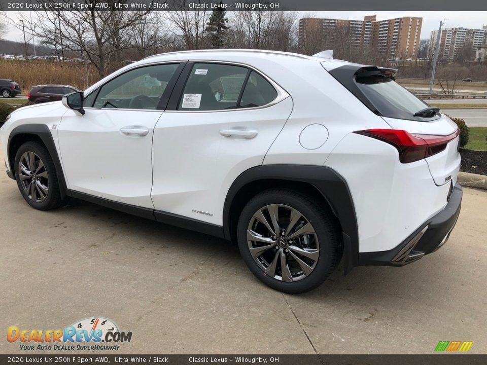 Ultra White 2020 Lexus UX 250h F Sport AWD Photo #4