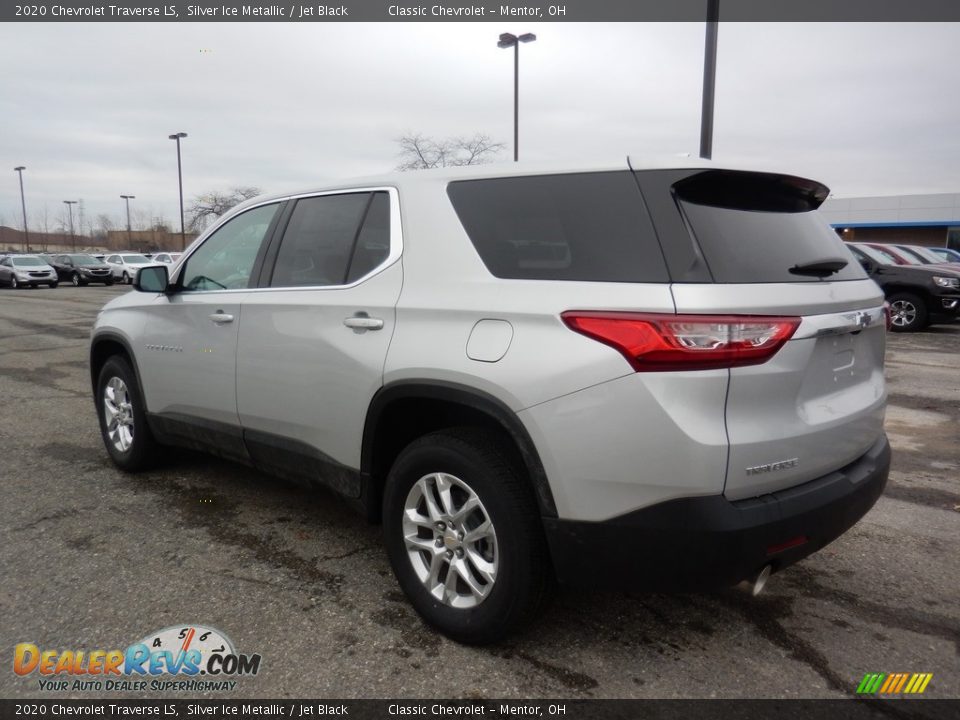 2020 Chevrolet Traverse LS Silver Ice Metallic / Jet Black Photo #5