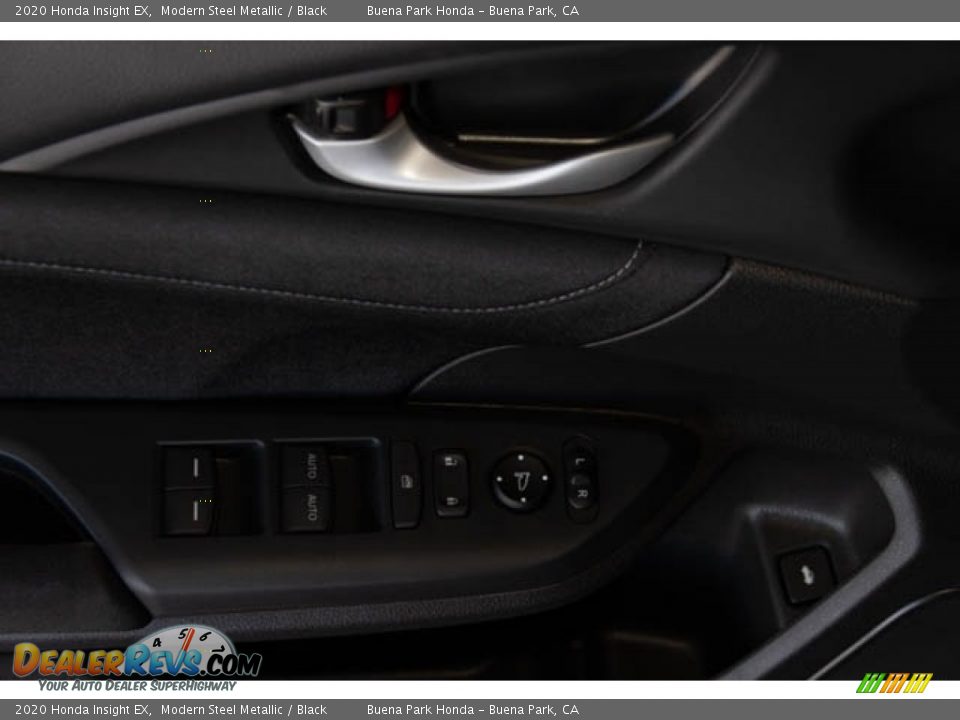 2020 Honda Insight EX Modern Steel Metallic / Black Photo #34