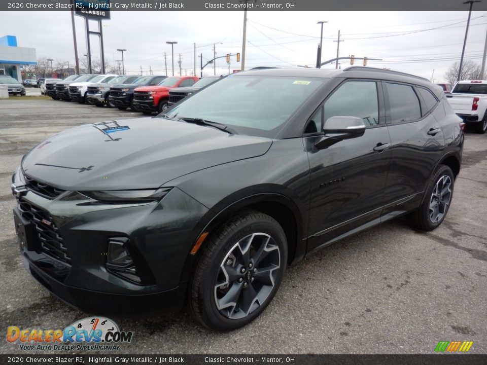 2020 Chevrolet Blazer RS Nightfall Gray Metallic / Jet Black Photo #1