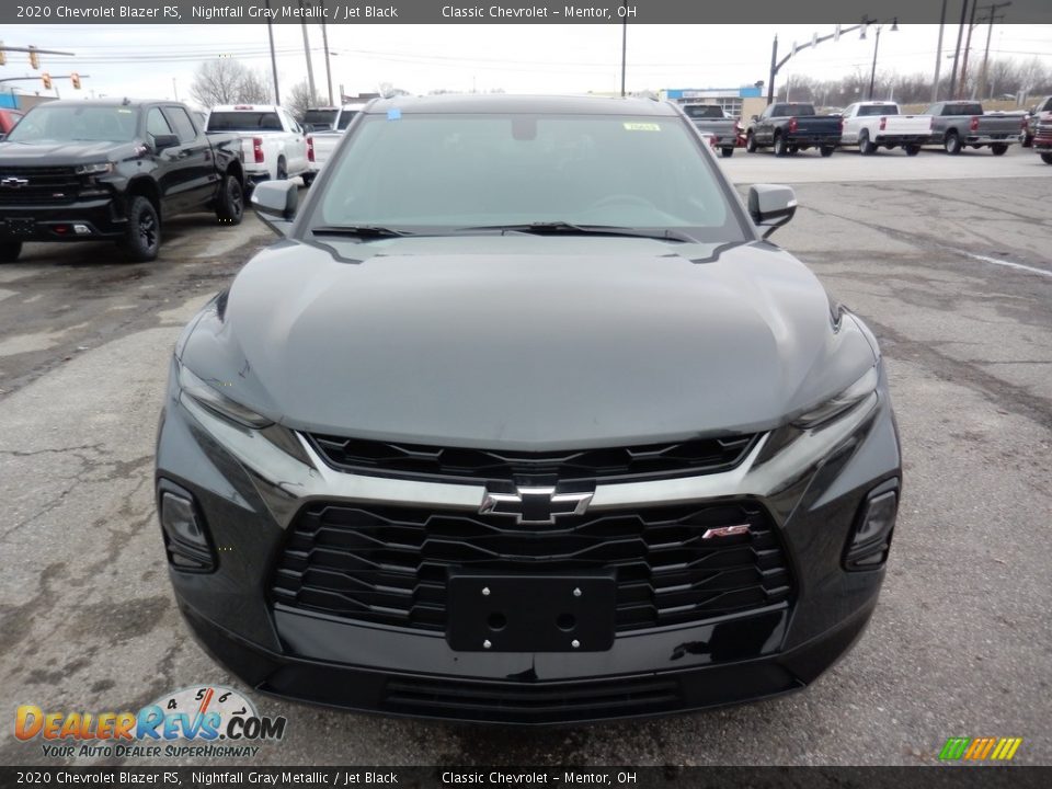 2020 Chevrolet Blazer RS Nightfall Gray Metallic / Jet Black Photo #2