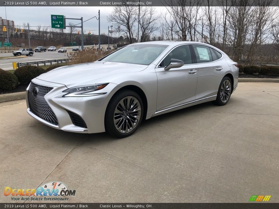 2019 Lexus LS 500 AWD Liquid Platinum / Black Photo #1