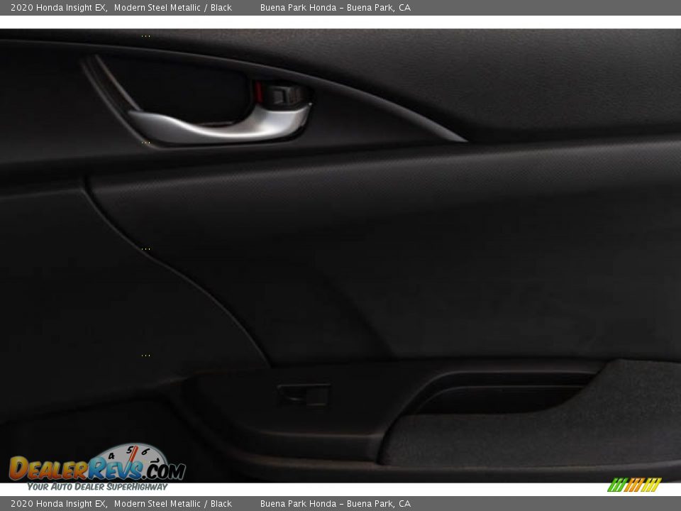 2020 Honda Insight EX Modern Steel Metallic / Black Photo #36