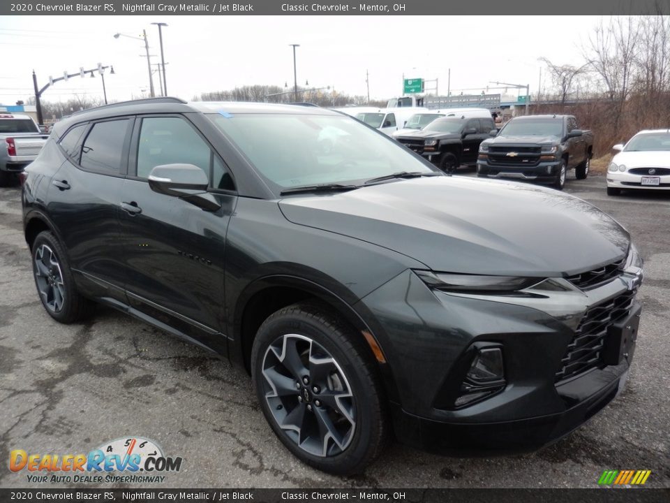 2020 Chevrolet Blazer RS Nightfall Gray Metallic / Jet Black Photo #3