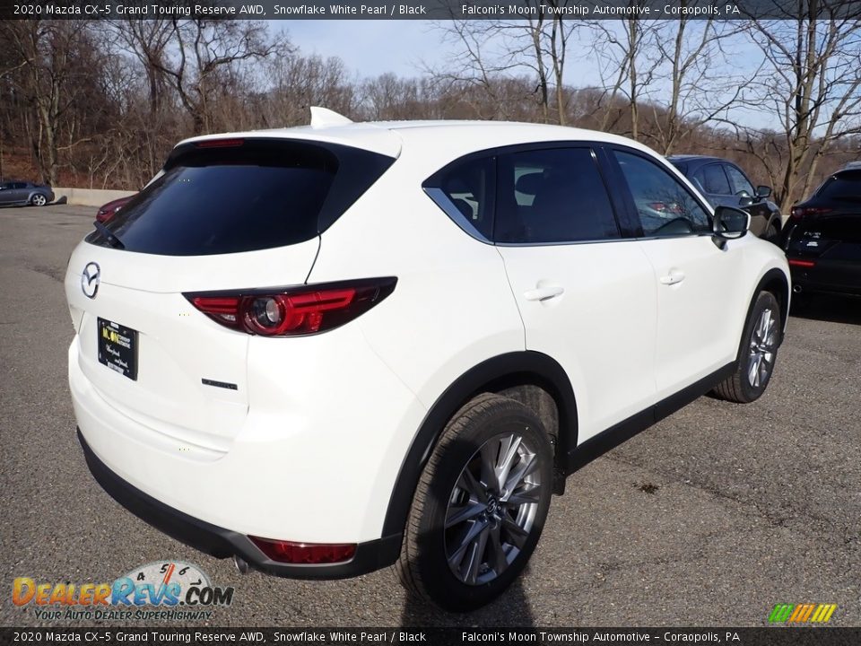 2020 Mazda CX-5 Grand Touring Reserve AWD Snowflake White Pearl / Black Photo #2