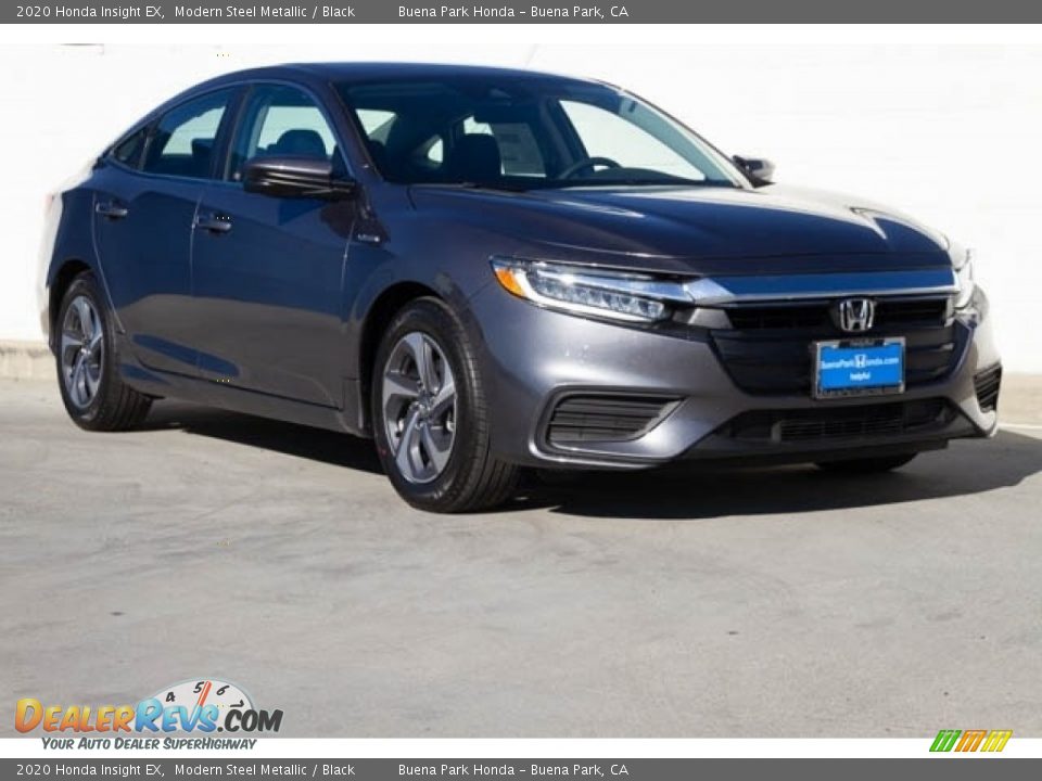 2020 Honda Insight EX Modern Steel Metallic / Black Photo #1