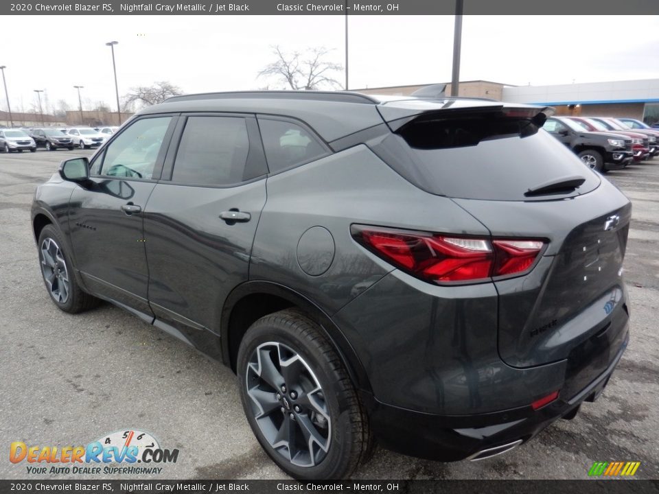 2020 Chevrolet Blazer RS Nightfall Gray Metallic / Jet Black Photo #5