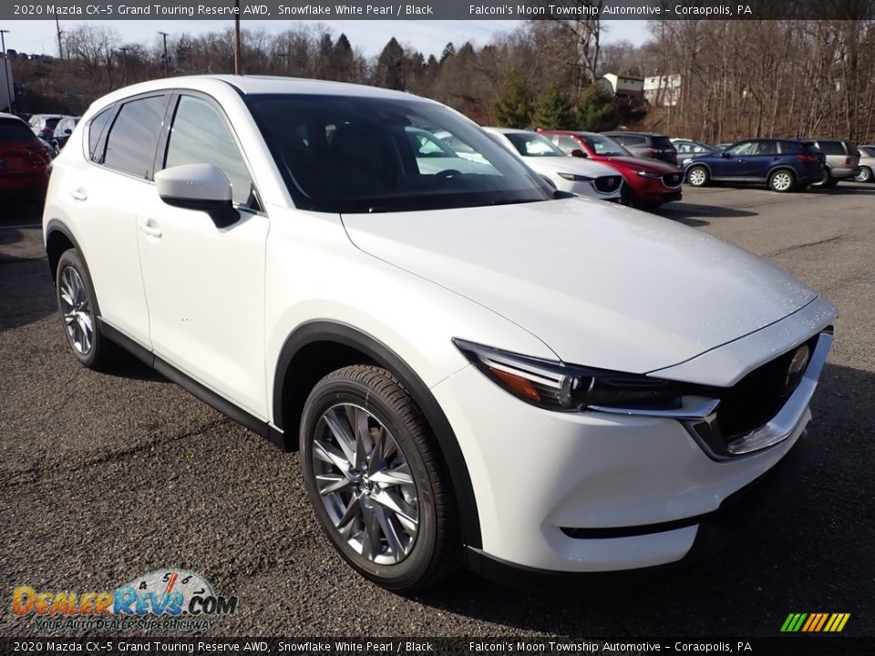 Front 3/4 View of 2020 Mazda CX-5 Grand Touring Reserve AWD Photo #3