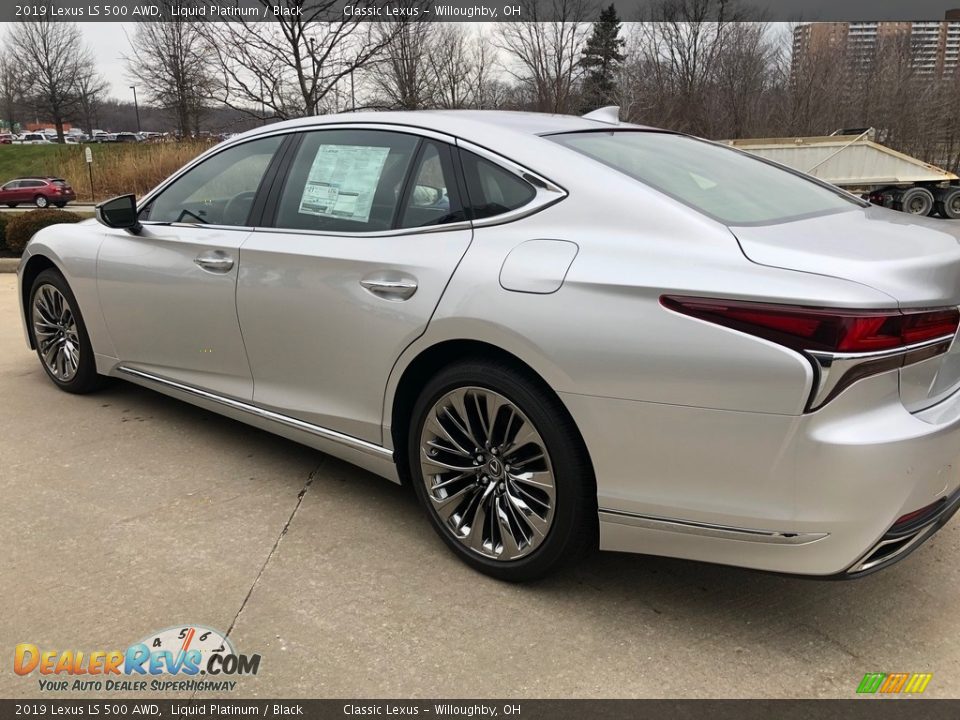 2019 Lexus LS 500 AWD Liquid Platinum / Black Photo #4