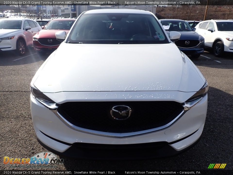 2020 Mazda CX-5 Grand Touring Reserve AWD Snowflake White Pearl / Black Photo #4