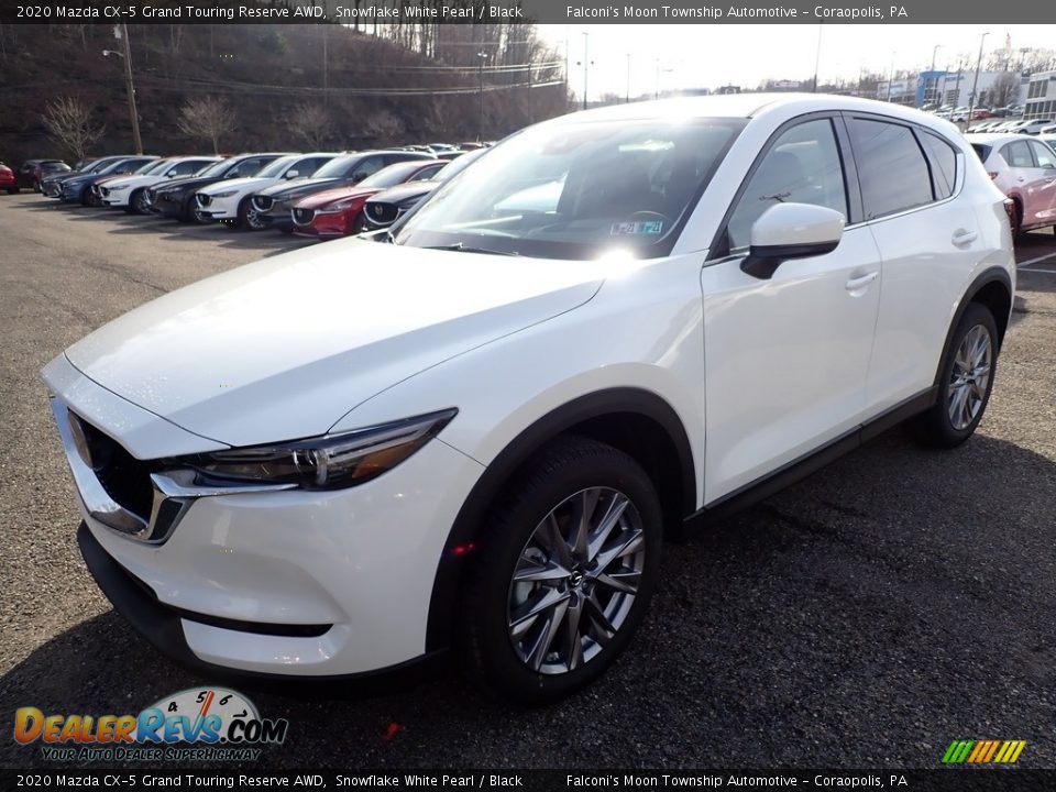 Snowflake White Pearl 2020 Mazda CX-5 Grand Touring Reserve AWD Photo #5