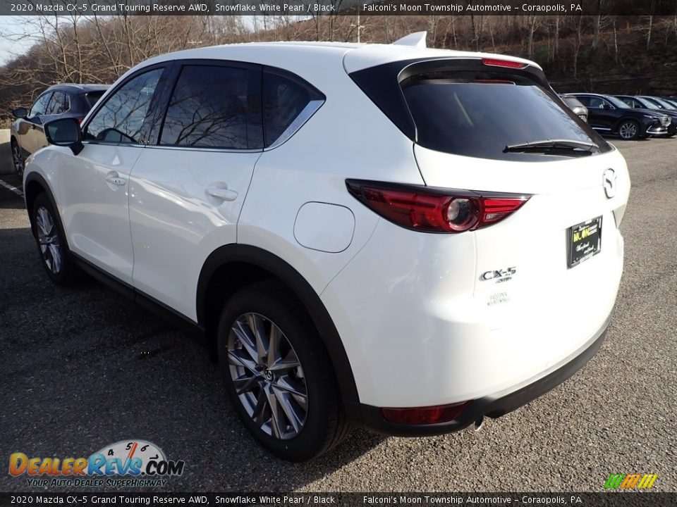2020 Mazda CX-5 Grand Touring Reserve AWD Snowflake White Pearl / Black Photo #6