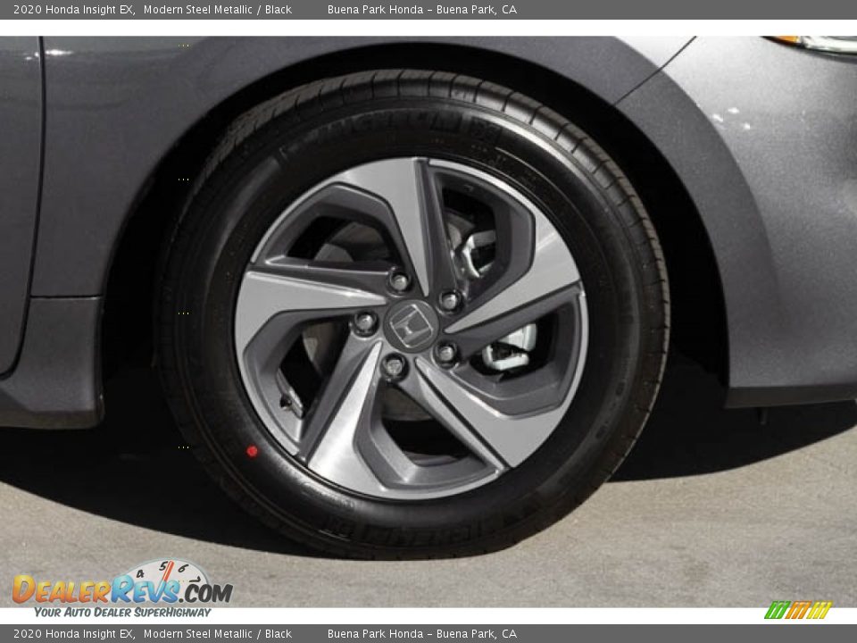 2020 Honda Insight EX Modern Steel Metallic / Black Photo #11