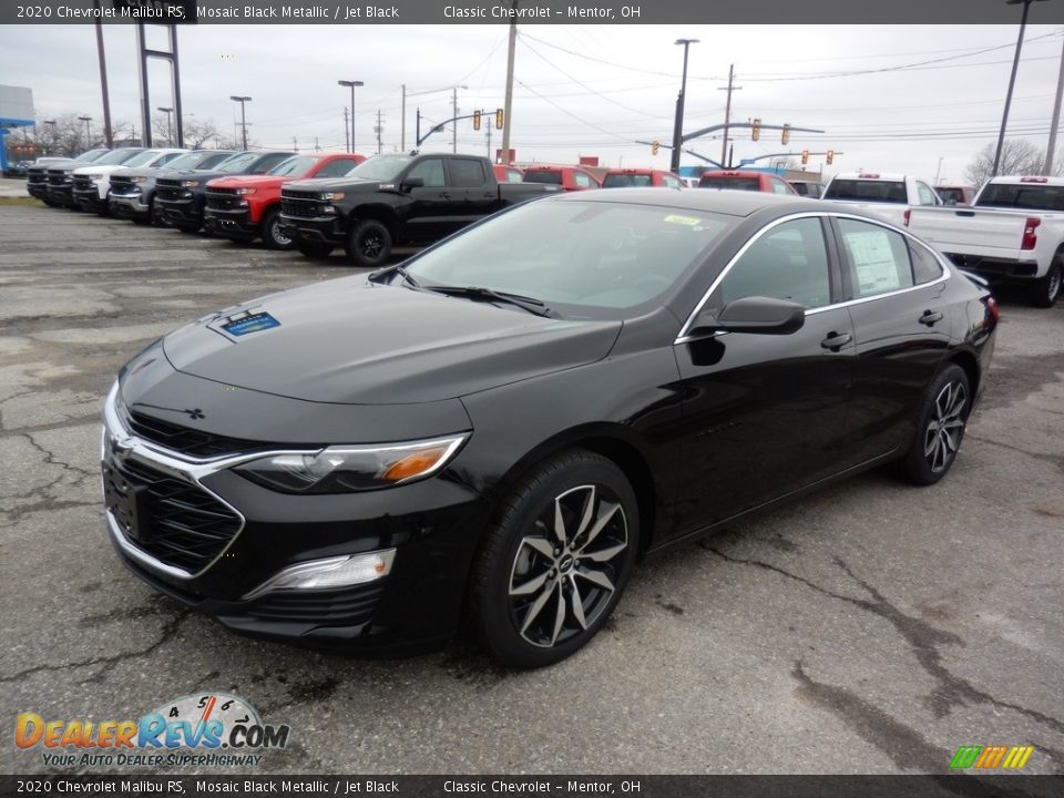 2020 Chevrolet Malibu RS Mosaic Black Metallic / Jet Black Photo #1