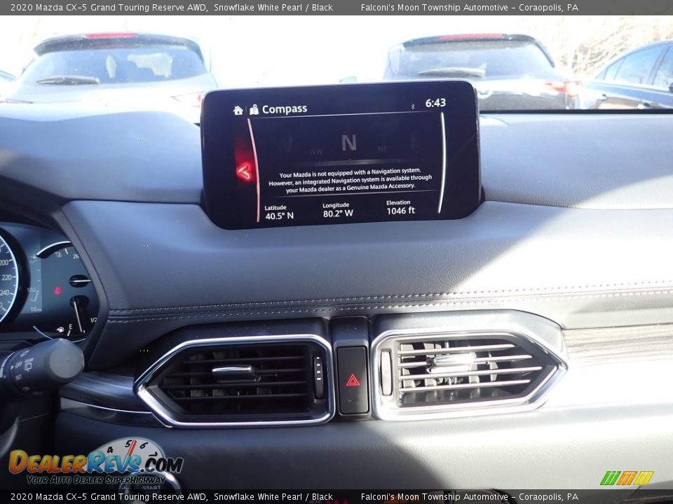 2020 Mazda CX-5 Grand Touring Reserve AWD Snowflake White Pearl / Black Photo #14