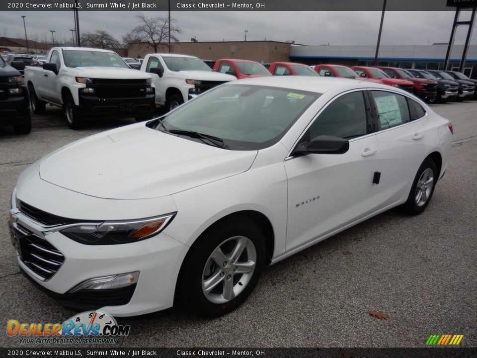 2020 Chevrolet Malibu LS Summit White / Jet Black Photo #1