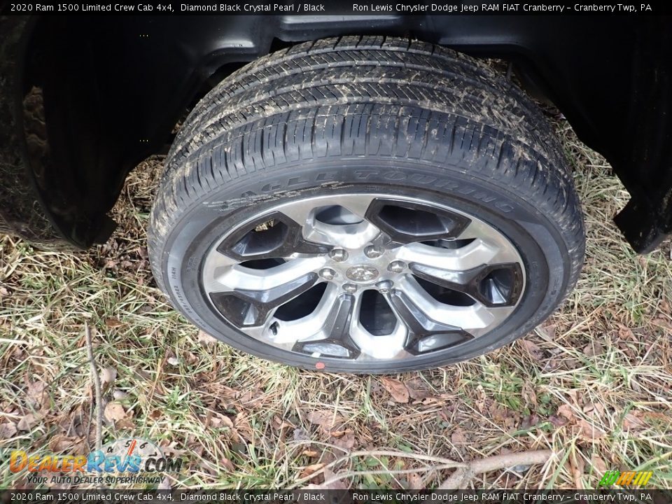 2020 Ram 1500 Limited Crew Cab 4x4 Diamond Black Crystal Pearl / Black Photo #2