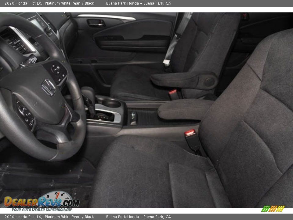 2020 Honda Pilot LX Platinum White Pearl / Black Photo #16