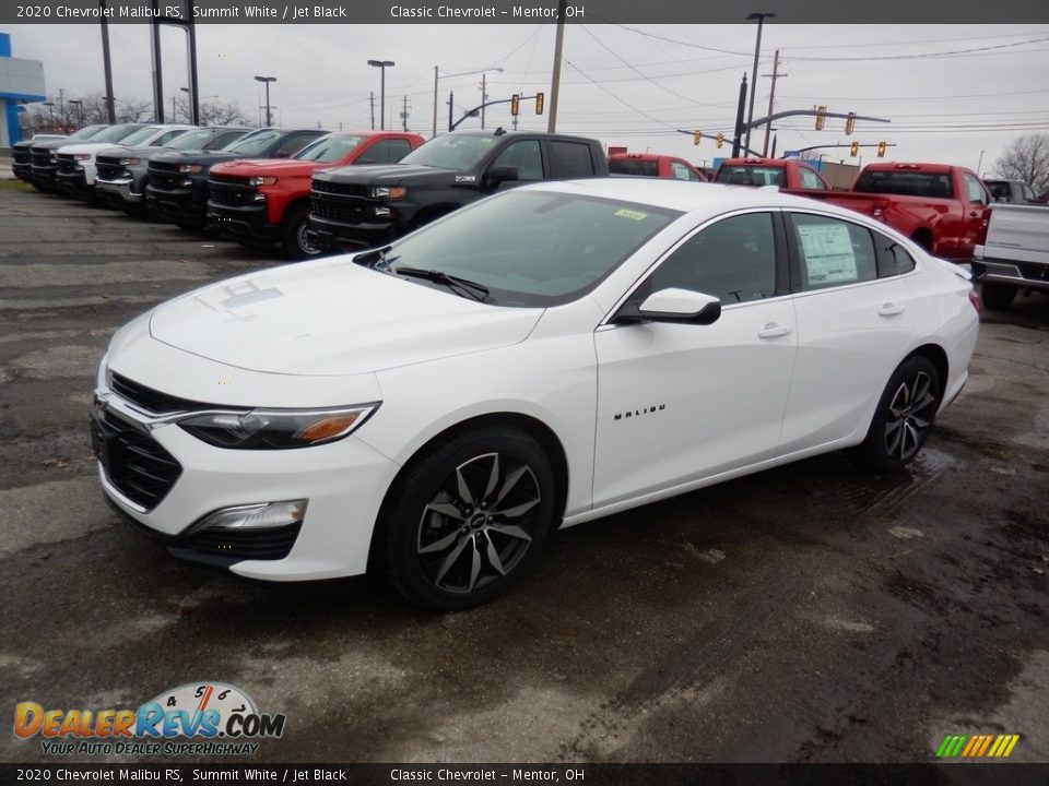 2020 Chevrolet Malibu RS Summit White / Jet Black Photo #1