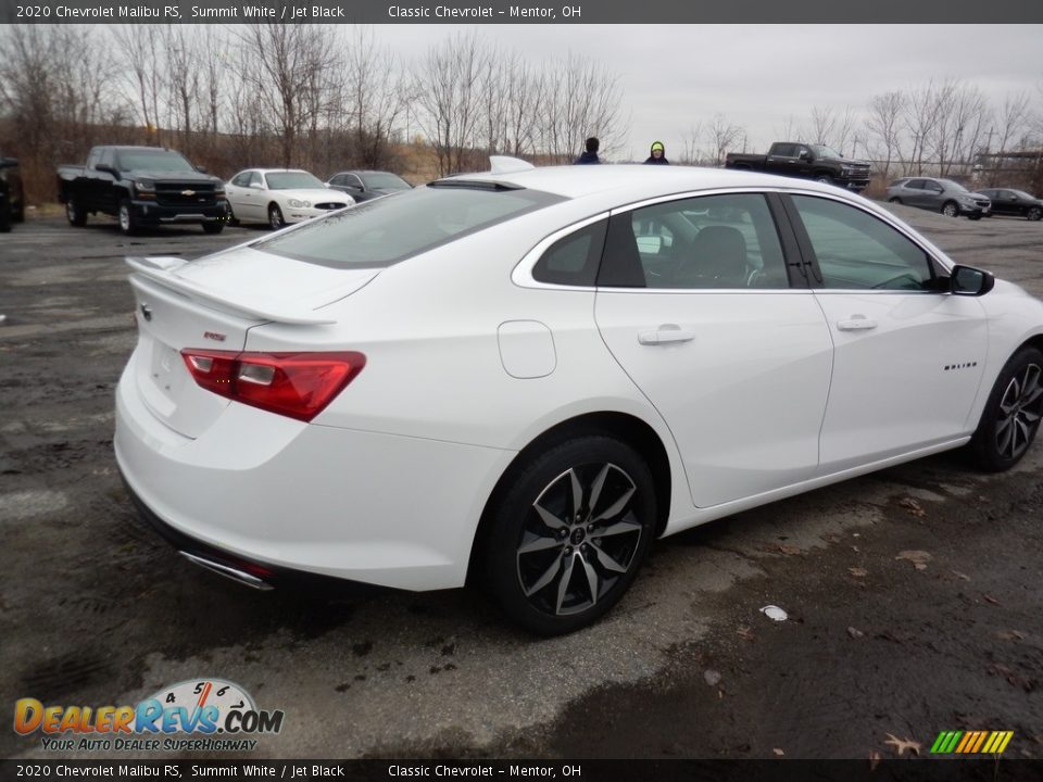 2020 Chevrolet Malibu RS Summit White / Jet Black Photo #4