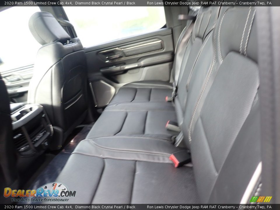 2020 Ram 1500 Limited Crew Cab 4x4 Diamond Black Crystal Pearl / Black Photo #11