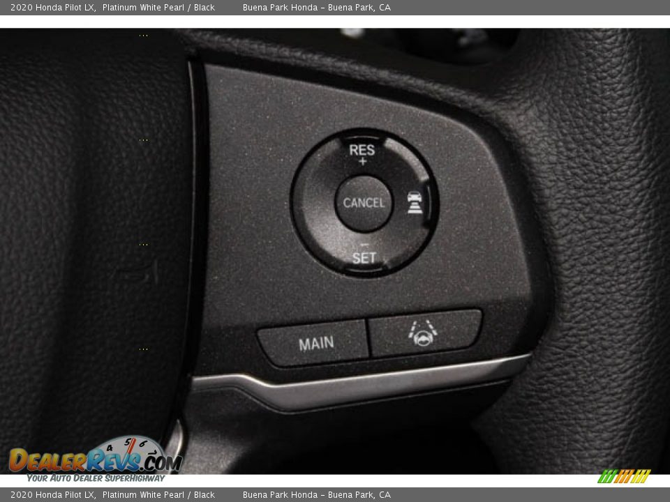 2020 Honda Pilot LX Platinum White Pearl / Black Photo #22