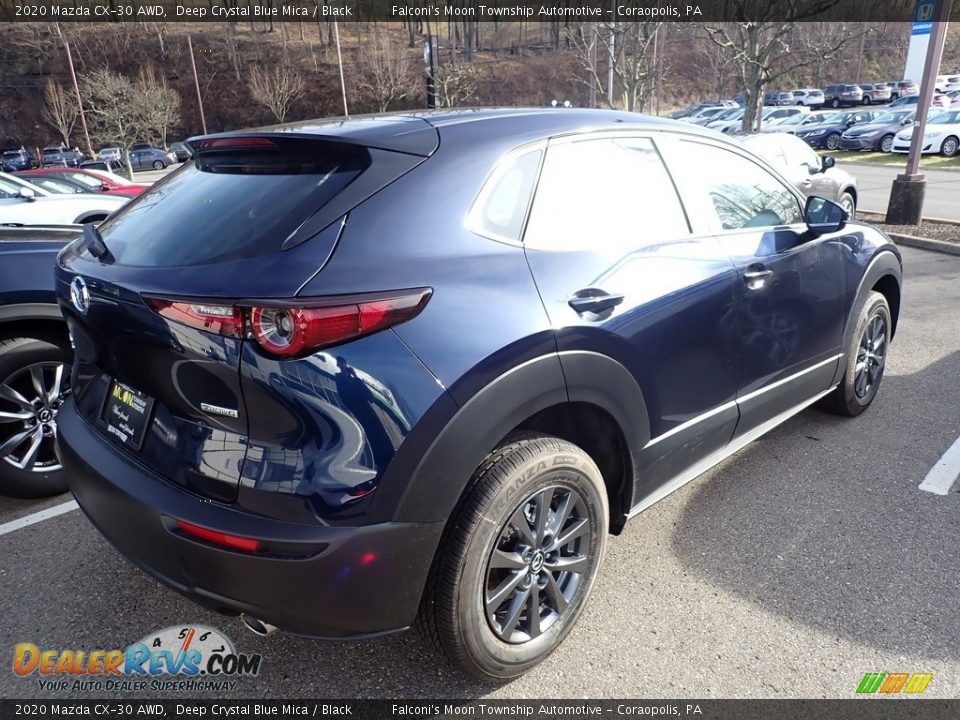 2020 Mazda CX-30 AWD Deep Crystal Blue Mica / Black Photo #2
