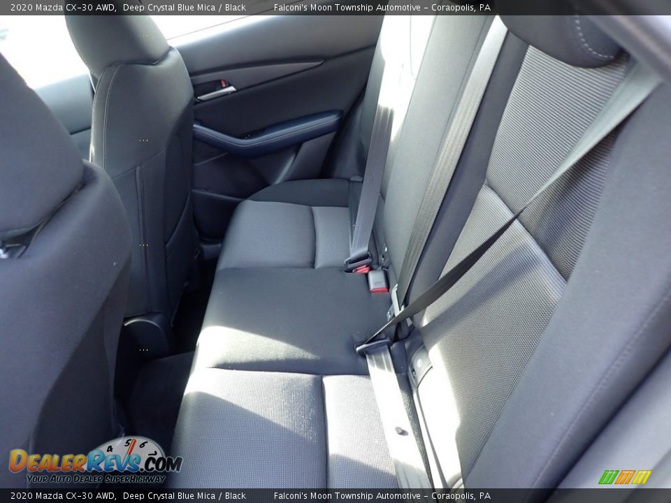 2020 Mazda CX-30 AWD Deep Crystal Blue Mica / Black Photo #8