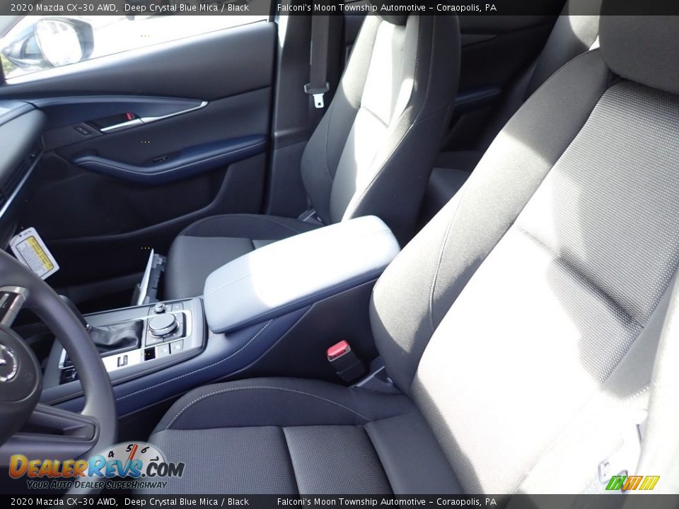 2020 Mazda CX-30 AWD Deep Crystal Blue Mica / Black Photo #11