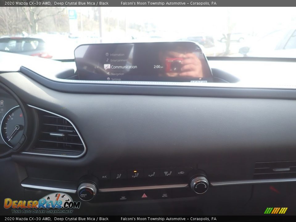 2020 Mazda CX-30 AWD Deep Crystal Blue Mica / Black Photo #13