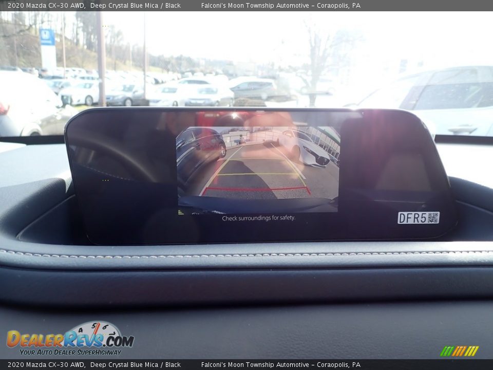 2020 Mazda CX-30 AWD Deep Crystal Blue Mica / Black Photo #14
