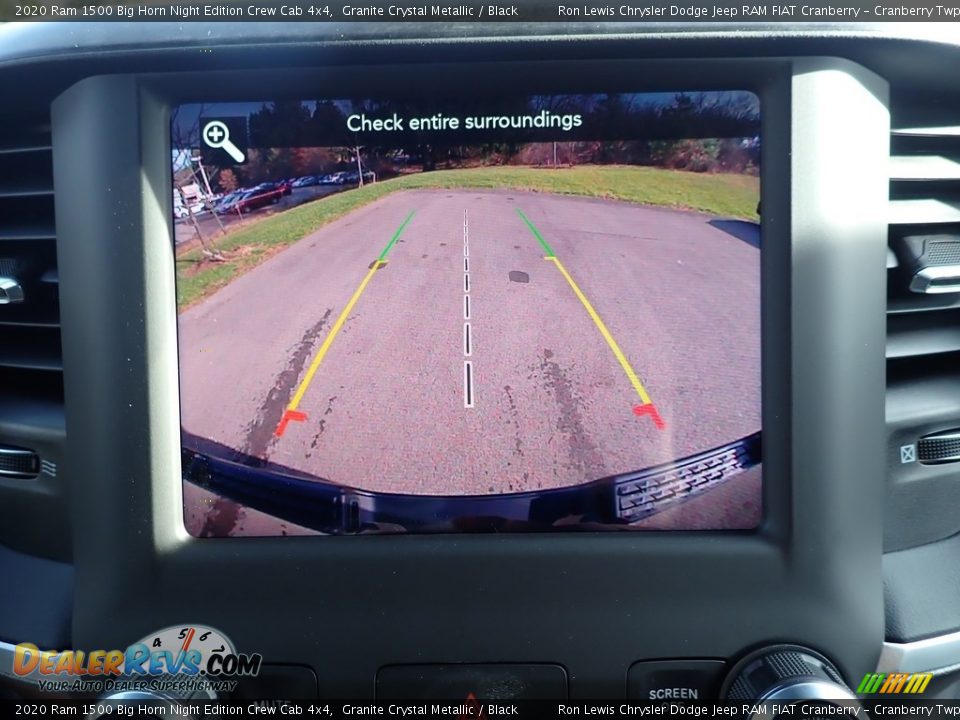 2020 Ram 1500 Big Horn Night Edition Crew Cab 4x4 Granite Crystal Metallic / Black Photo #16