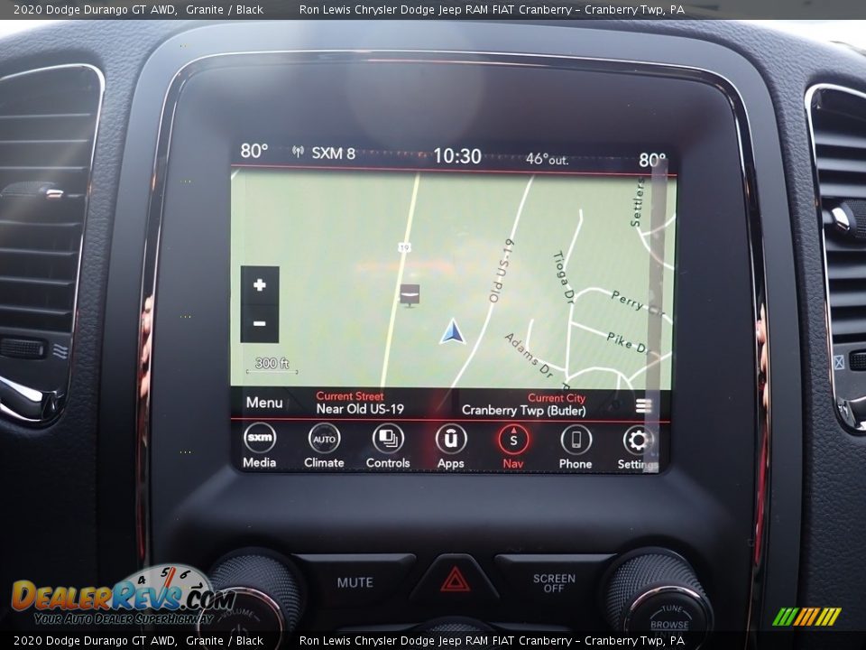 Navigation of 2020 Dodge Durango GT AWD Photo #17