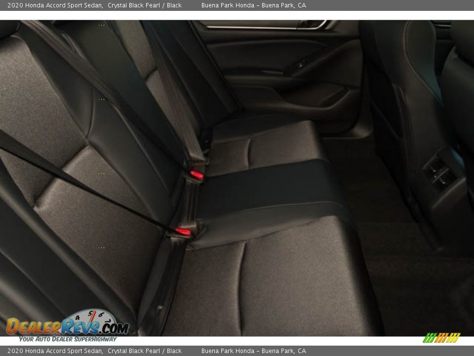 2020 Honda Accord Sport Sedan Crystal Black Pearl / Black Photo #31