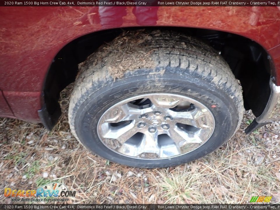 2020 Ram 1500 Big Horn Crew Cab 4x4 Delmonico Red Pearl / Black/Diesel Gray Photo #8