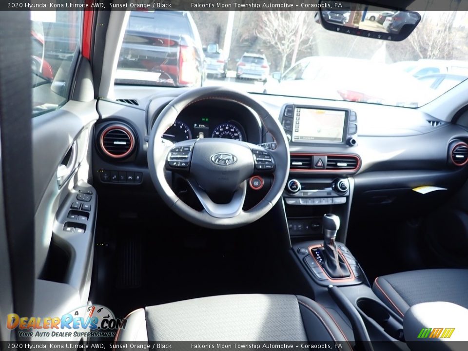 Dashboard of 2020 Hyundai Kona Ultimate AWD Photo #9