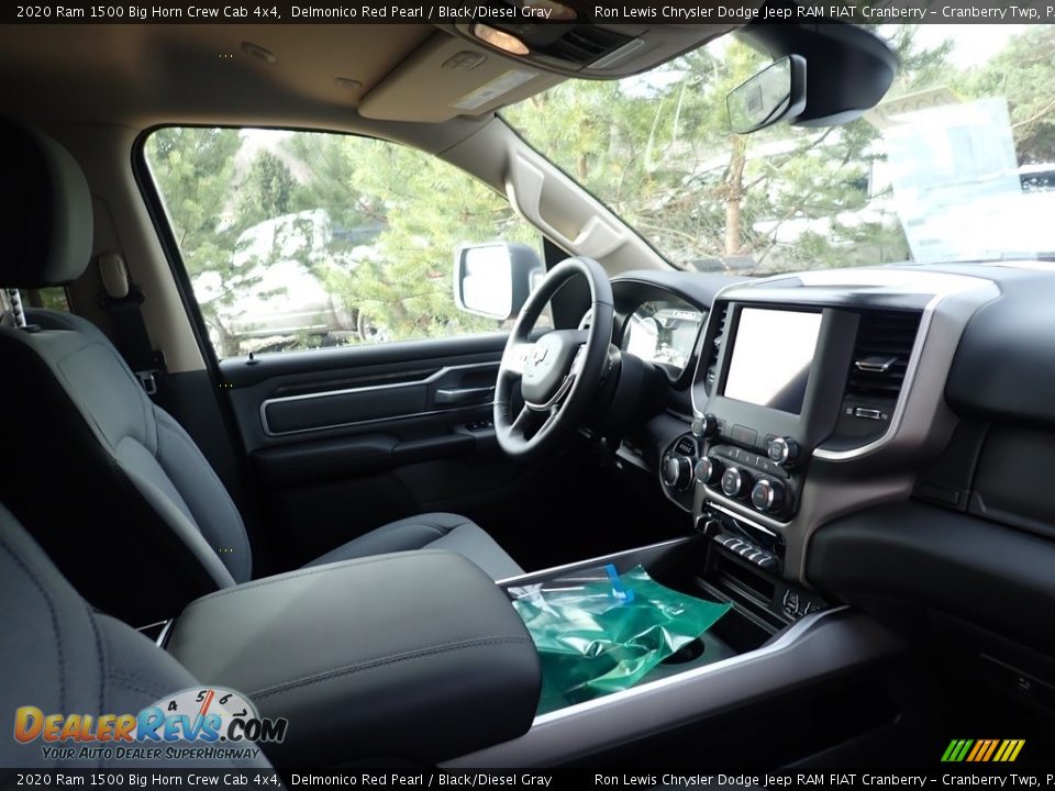 2020 Ram 1500 Big Horn Crew Cab 4x4 Delmonico Red Pearl / Black/Diesel Gray Photo #10