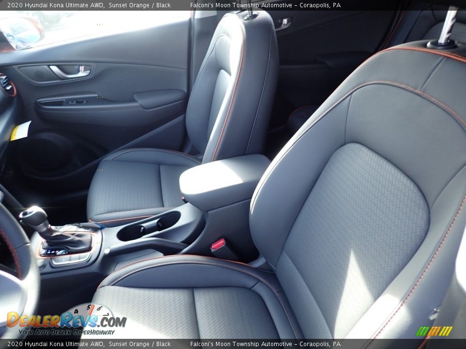 Front Seat of 2020 Hyundai Kona Ultimate AWD Photo #11
