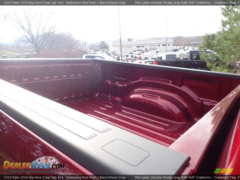2020 Ram 1500 Big Horn Crew Cab 4x4 Delmonico Red Pearl / Black/Diesel Gray Photo #12