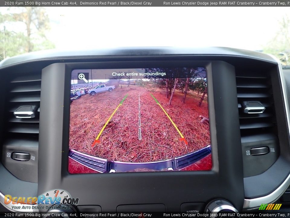 2020 Ram 1500 Big Horn Crew Cab 4x4 Delmonico Red Pearl / Black/Diesel Gray Photo #17