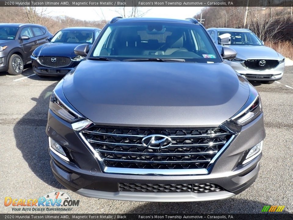 2020 Hyundai Tucson Ultimate AWD Magnetic Force Metallic / Black Photo #4