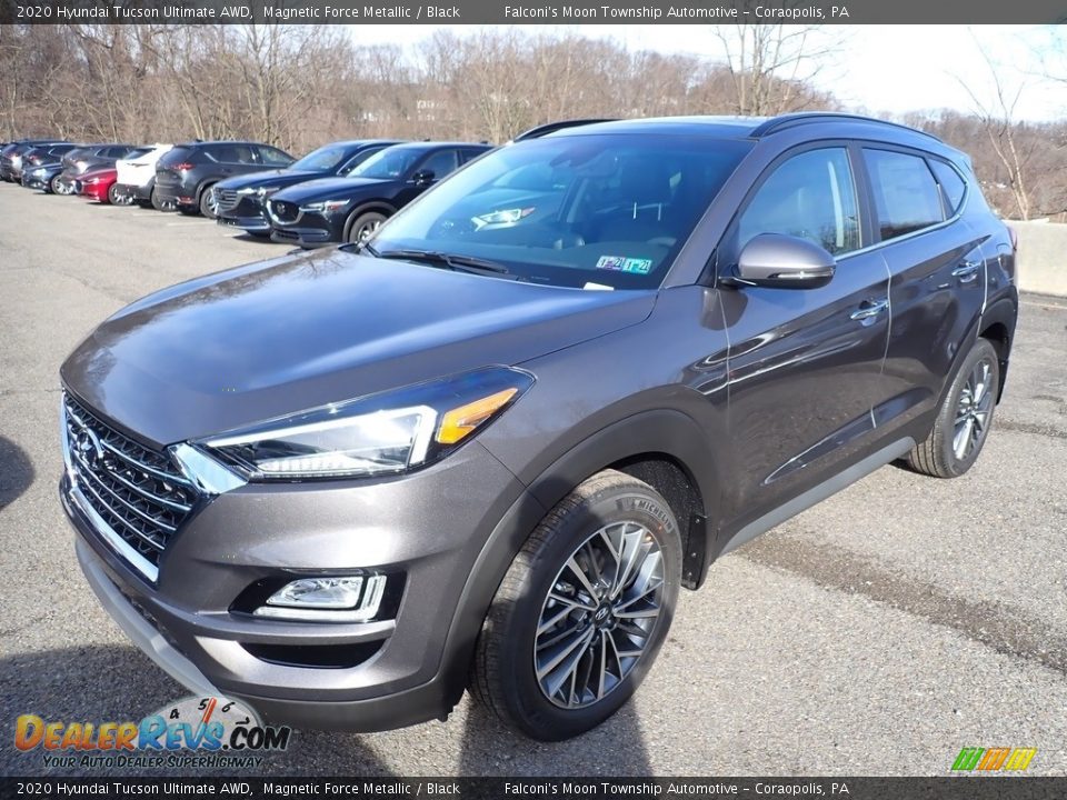 2020 Hyundai Tucson Ultimate AWD Magnetic Force Metallic / Black Photo #5