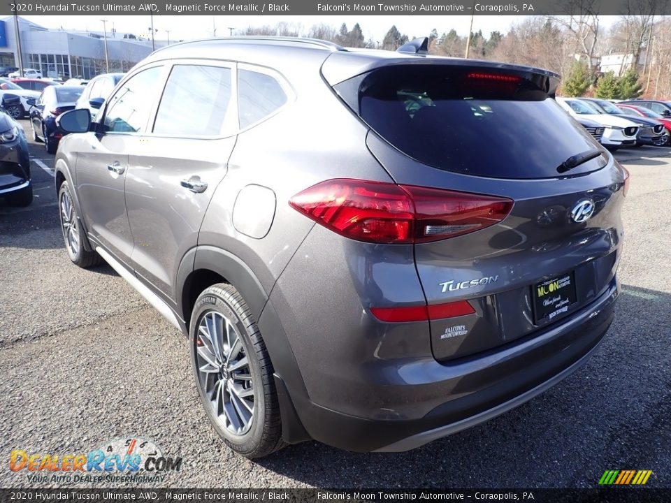 2020 Hyundai Tucson Ultimate AWD Magnetic Force Metallic / Black Photo #6