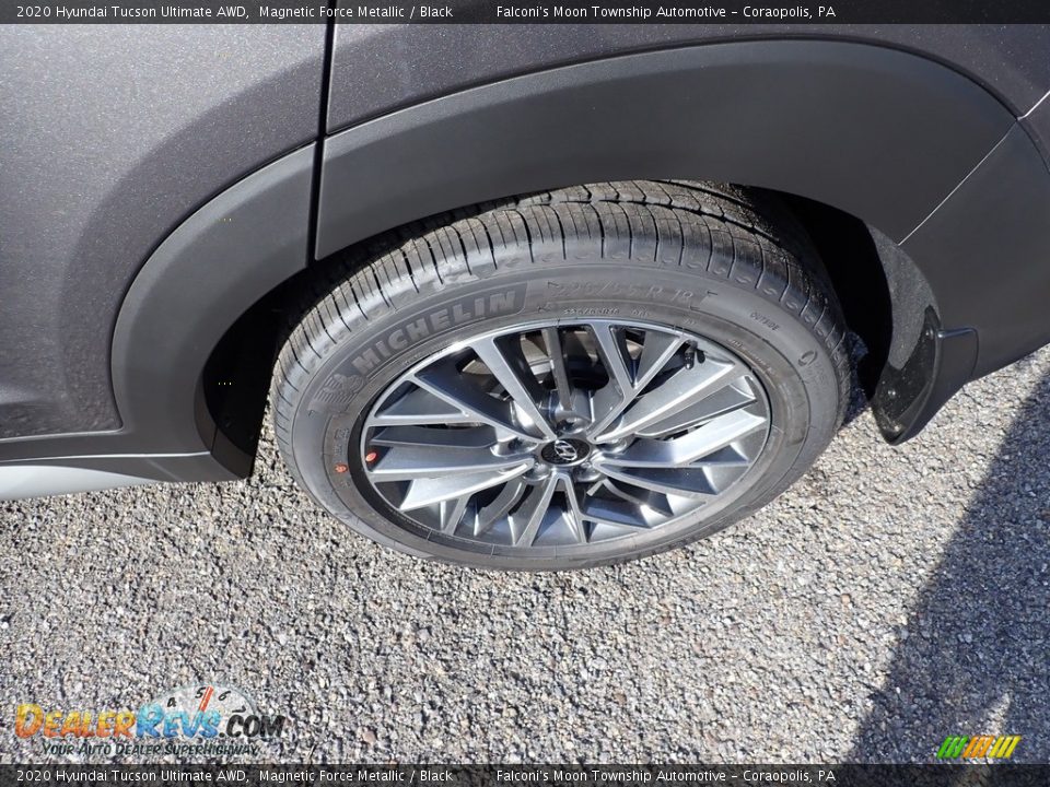 2020 Hyundai Tucson Ultimate AWD Magnetic Force Metallic / Black Photo #7