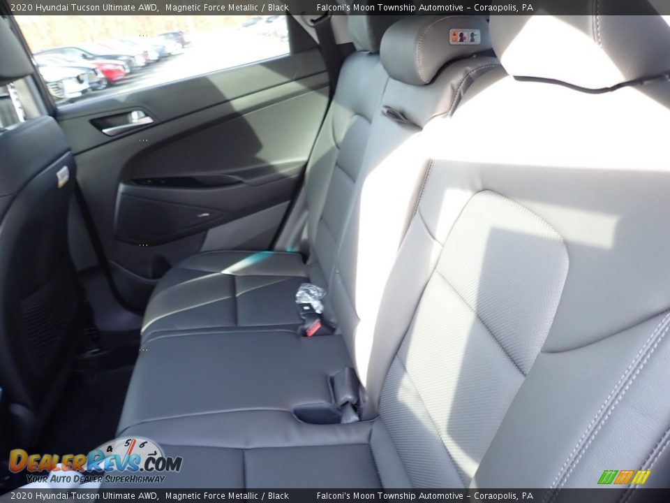 2020 Hyundai Tucson Ultimate AWD Magnetic Force Metallic / Black Photo #8
